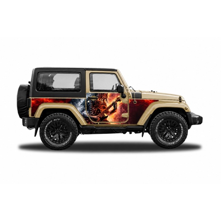Panele ochronne 6rock Jeep Wrangler JK 2D