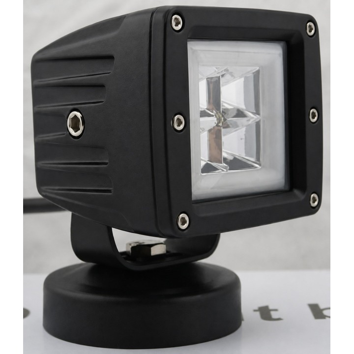 Lampa robocza LED 40 W z ringiem DRL — THW 0740C, spot - ujęcie 2