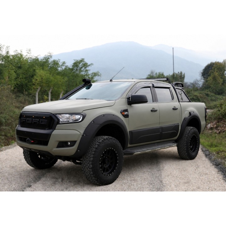 Poszerzenia błotników TopFire Ford Ranger Wildtrak T8 2019-2022 — z otworami PDC