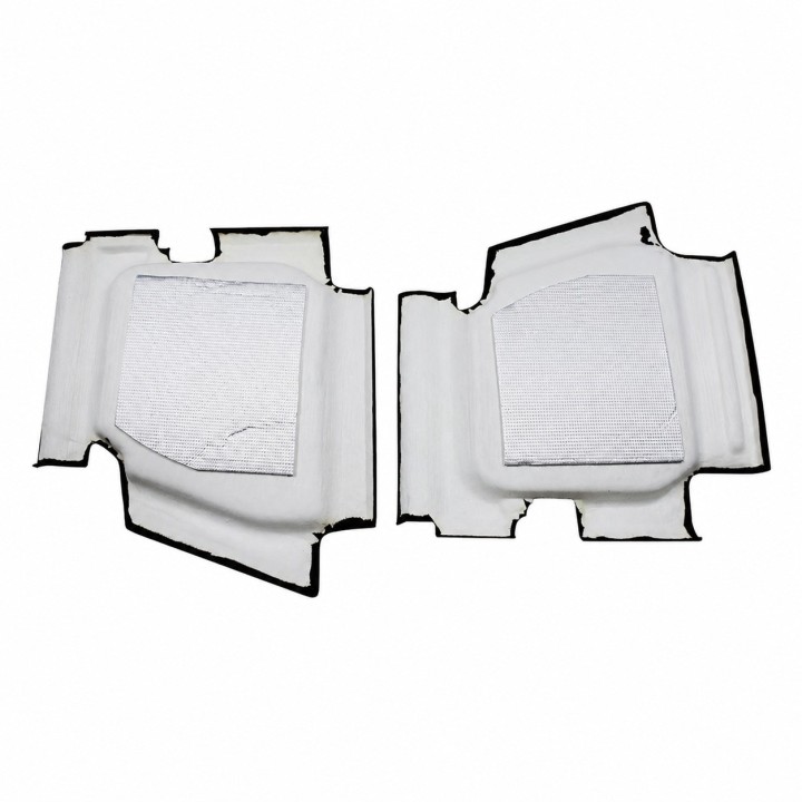 Podsufitka dachu TopFire Jeep Wrangler JLU 2018-2024 — jasnoszara, imitacja alkantary