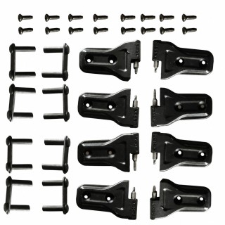Zawiasy drzwi Jeep Wrangler JL / Gladiator JT — aluminium