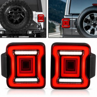 Lampy tylne LED TopFire Jeep Wrangler JK/JKU 2007-2017