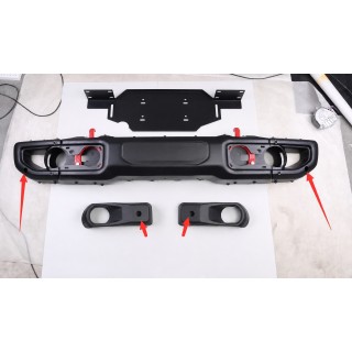 Zderzak przedni alu Jeep Wrangler JL / Gladiator JT