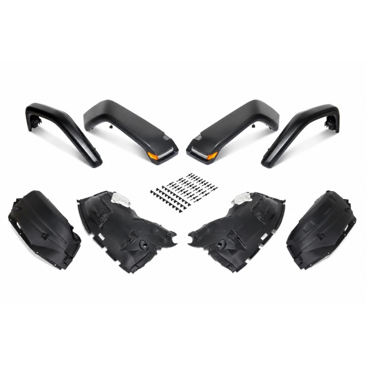Wysokie poszerzenia Jeep Wrangler JL 2018+ — komplet