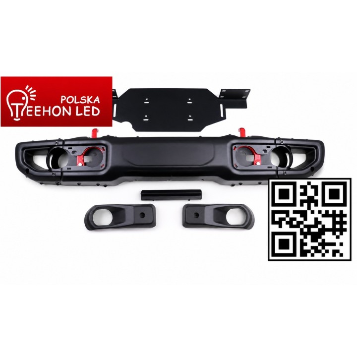 Zderzak przedni alu Jeep Wrangler JL / Gladiator JT