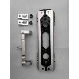 Uchwyt anteny i flagi Jeep Wrangler JK / JL — srebrny
