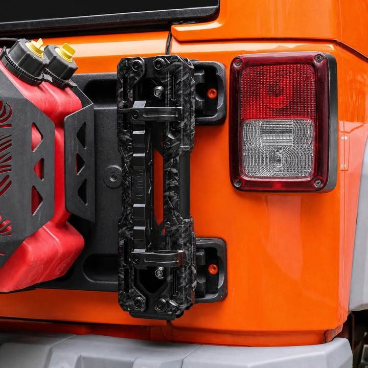 Uchwyt anteny i flagi Jeep Wrangler JK / JL — czarny