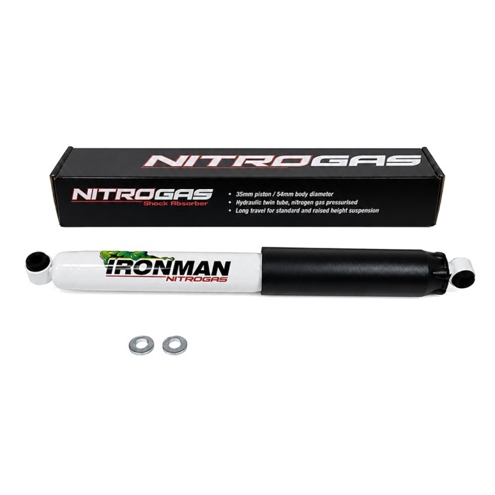 Amortyzator tylny Ironman 4x4 Nitro Gas, lift 2" — Ford Maverick, Holden Jackaroo Przed, Holden Colorado RG/LOW Ride (12636GRP)