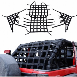 Siatki bagażnika Jeep Wrangler JLU 2018+ — komplet