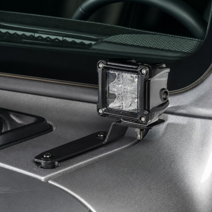Mocowania lamp na podszybiu Jeep Wrangler JL / JT