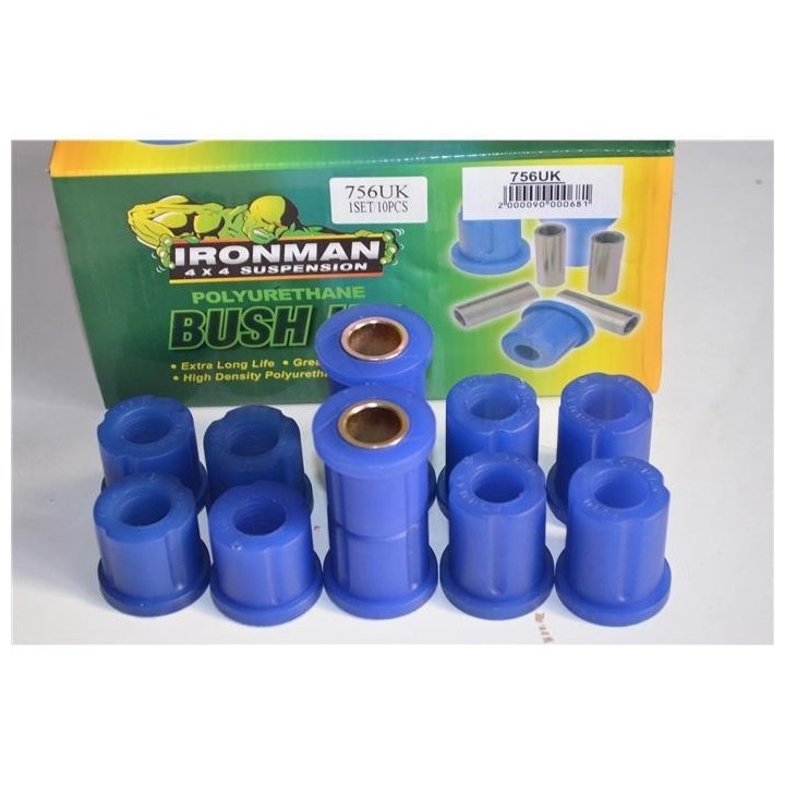 Poliuretanowe tuleje resora IRONMAN4X4 (komplet) 756UK