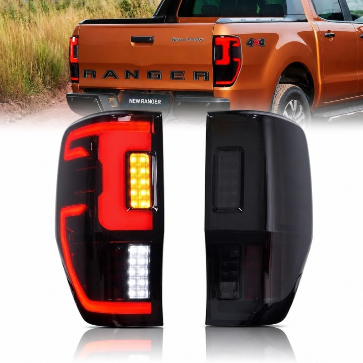 Lampy tylne LED Ford Ranger 2012-2021 — komplet