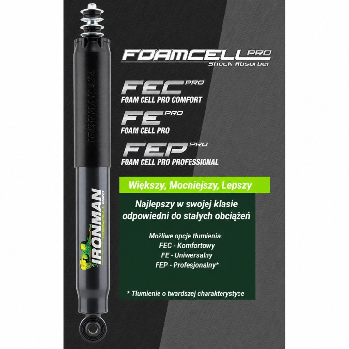 Amortyzator tylny Ironman 4x4 Foam Cell Pro 45095FEP