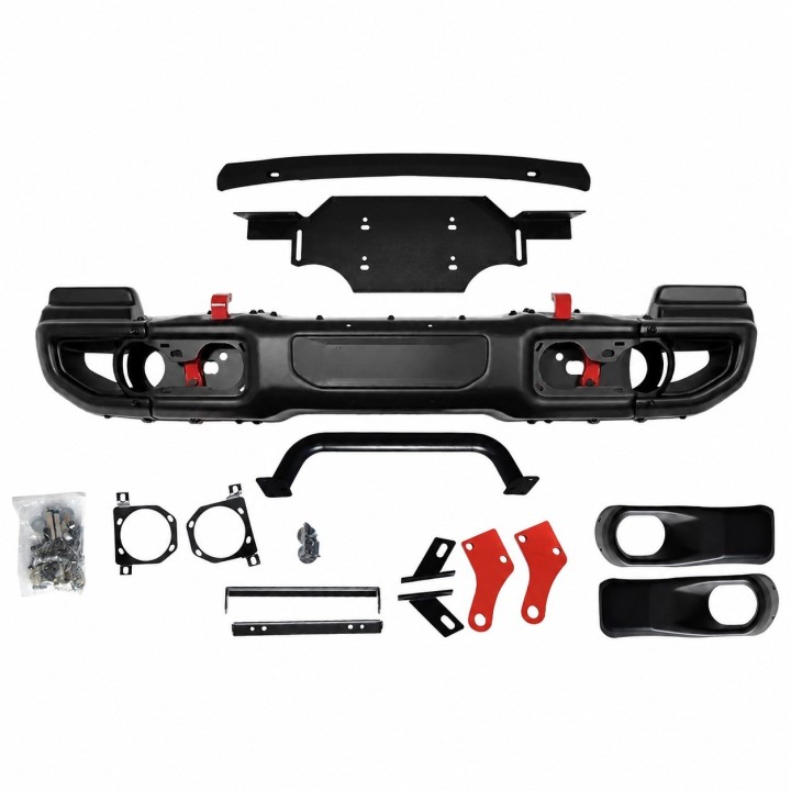 Zderzak z bull barem Wrangler JL / Gladiator — z PDC