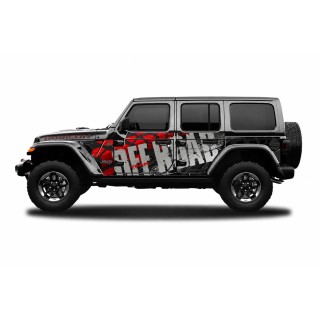Panele ochronne 48offroad – Jeep Wrangler JLU 4D