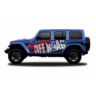 Panele ochronne 48offroad – Jeep Wrangler JLU 4D