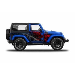 Panele ochronne 48offroad – Jeep Wrangler JK 2D