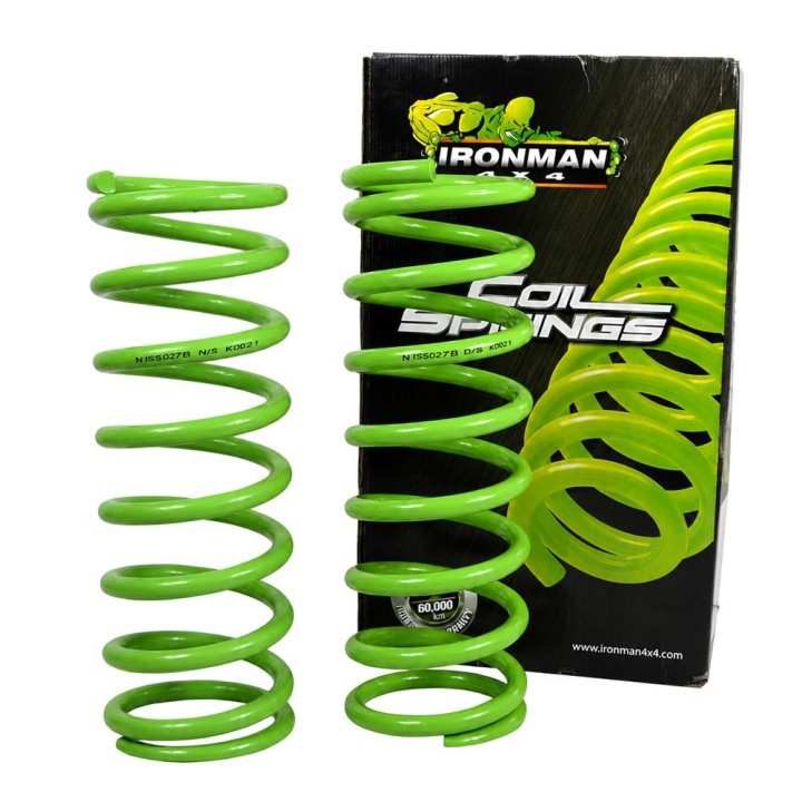 Sprężyny przednie Ironman 4x4 wzmocnione lift 4" NISS027B