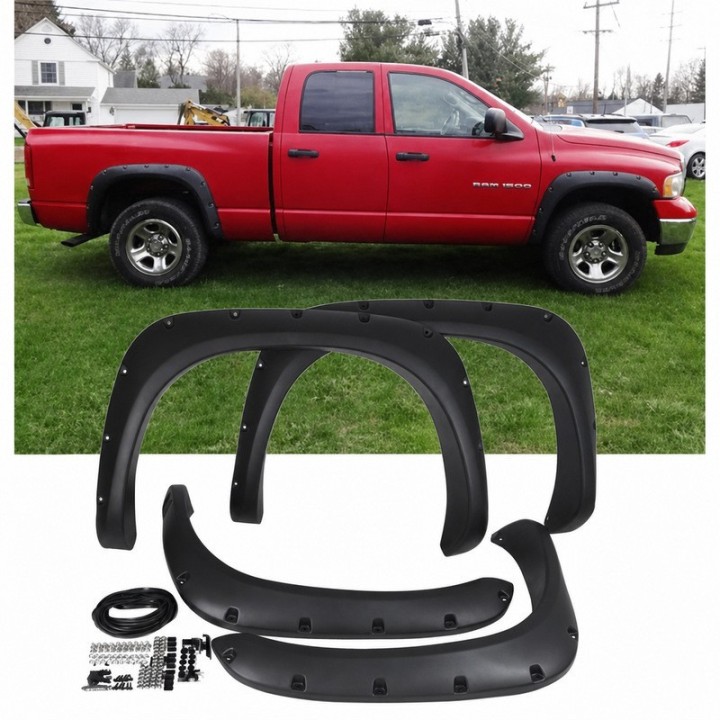 Nadkola poszerzające lldpe - fender flares - snakeman 4WD — RAM (SNFF055) - ujęcie 2