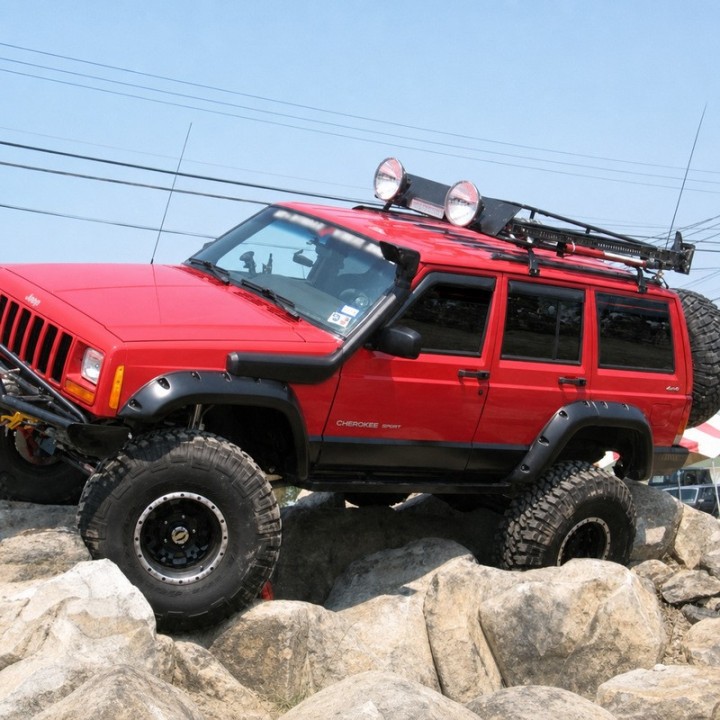 Snorkel wlot powietrza Snakeman 4WD Jeep Cherokee XJ SNSJXJ