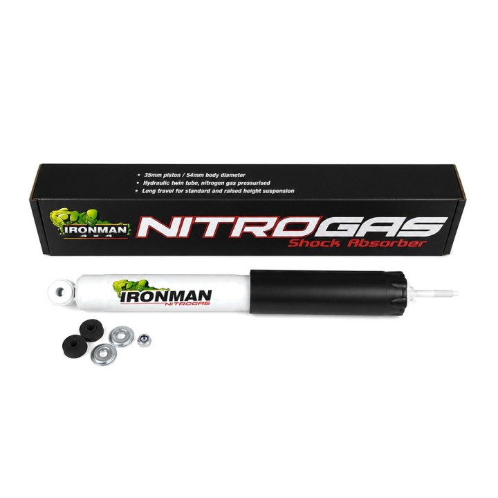 Amortyzator przedni Ironman 4x4 Nitro Gas — Toyota Hilux, Toyota Land Cruiser LJ, Volkswagen Taro (12639GRC)