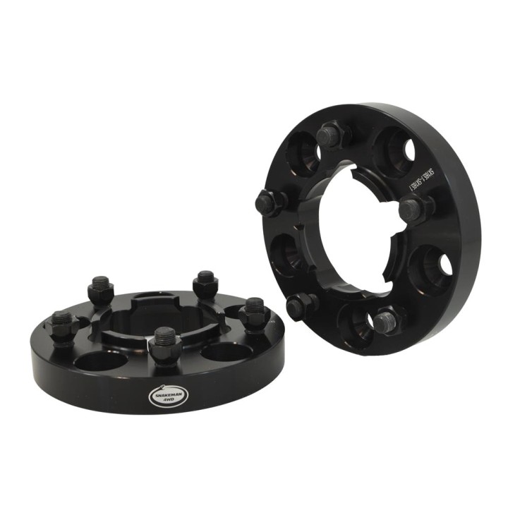 Dystanse koła - czarne - CENA ZA 2 szt. Snakeman 4WD — Land Rover Defender, Land Rover Discovery I (SND5X165,1X113X30/16x1,5C-2)
