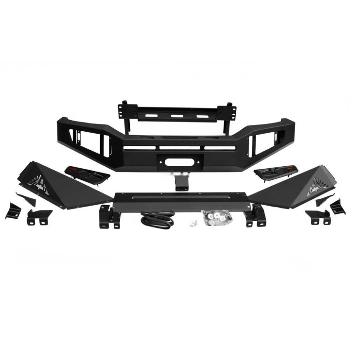 Zderzak przedni aluminiowy snakeman 4WD Toyota Hilux SNBF07A