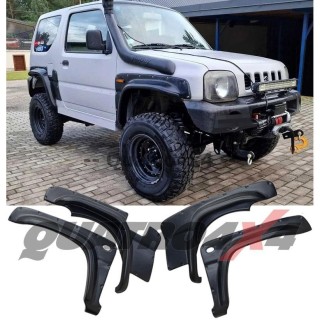 Nadkola poszerzające lldpe - fender flares - snakeman 4WD — Suzuki Jimny Fendery formowane (SNFF008) - ujęcie 2