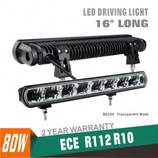 Lampa drogowa LED 80 W TXB 0204 — homologacja E9