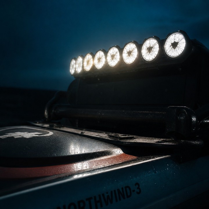 Lampy KC HiLiTES Titan 50" — Jeep Wrangler JK 2007–2017