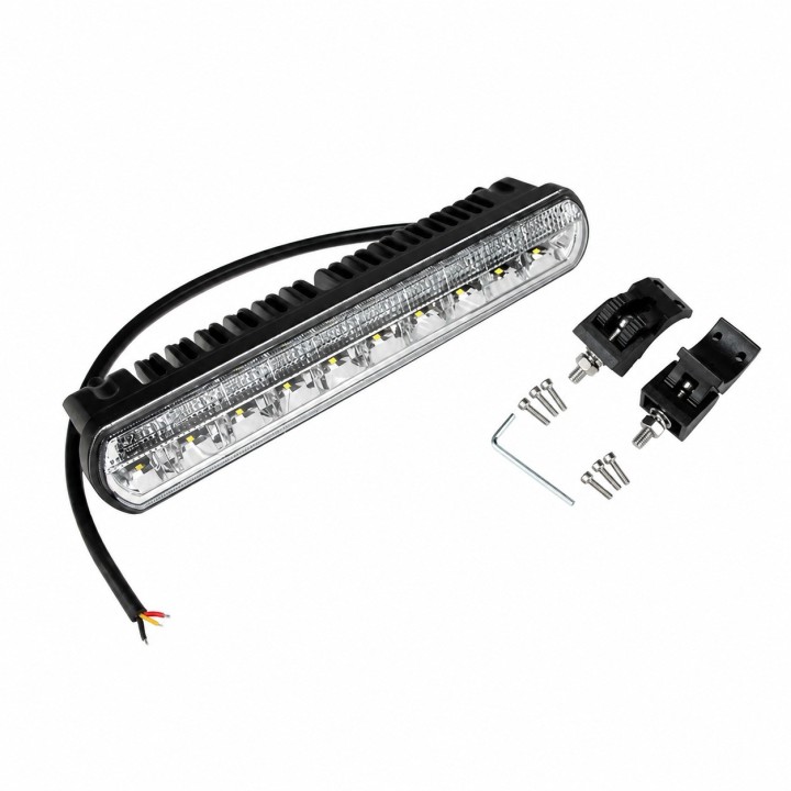 Lampa drogowa LED 50 W z DRL TXB 0206, homologacja E9