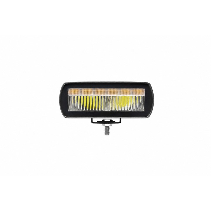 Lampa robocza LED 17 W z funkcją ostrzegawczą, homologacja E9, mocowanie na wsporniku - ujęcie 2
