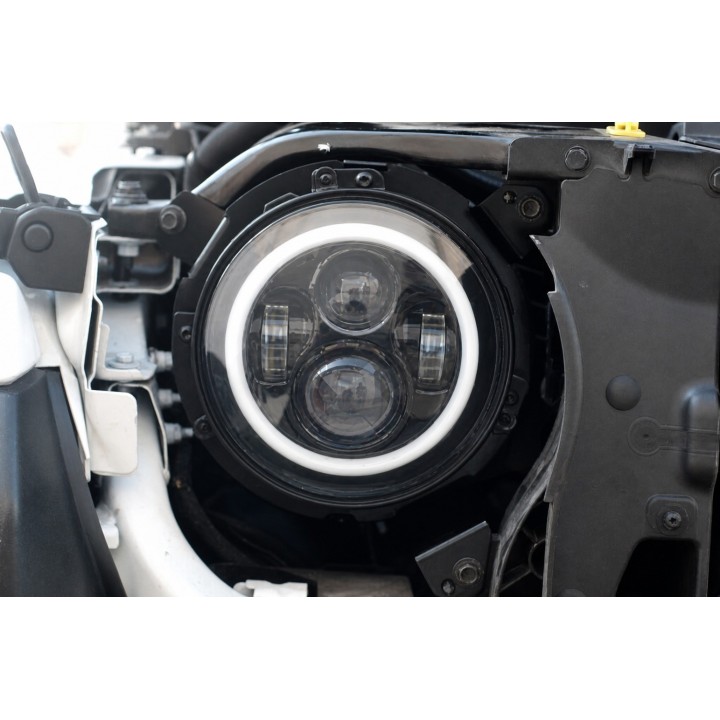 Adaptery reflektorów 9" na 7" – Jeep Wrangler JL