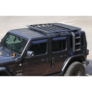Bagażnik dachowy z drabinką – Jeep Wrangler JLU