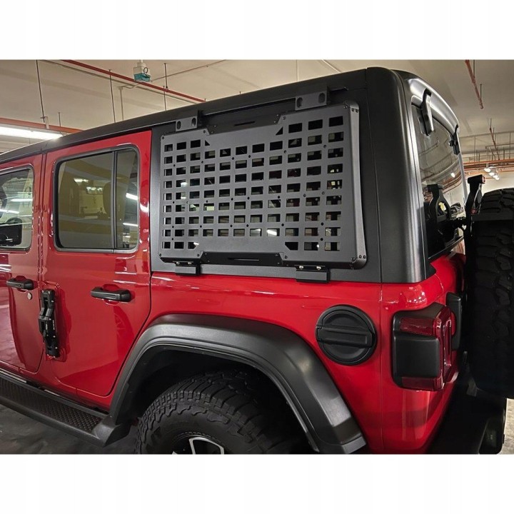 Panele Molle bocznych szyb P+L Jeep Wrangler JLU