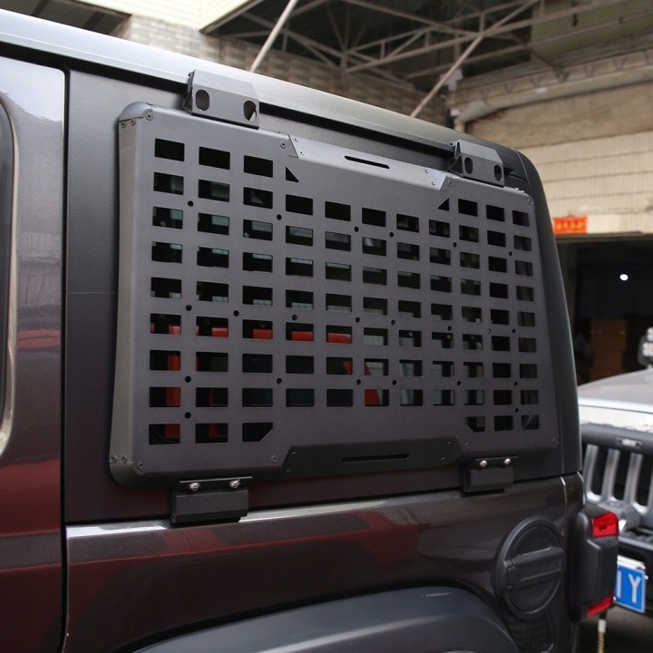 Panele Molle bocznych szyb P+L Jeep Wrangler JLU