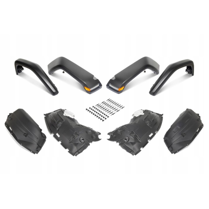 Wysokie poszerzenia z nadkolami – Jeep Wrangler JL