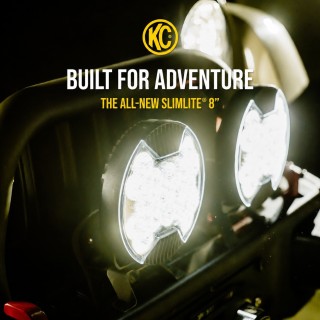 Lampy KC HiLiTES SlimLite 8" Ram 1500 Rebel / TRX 2019+