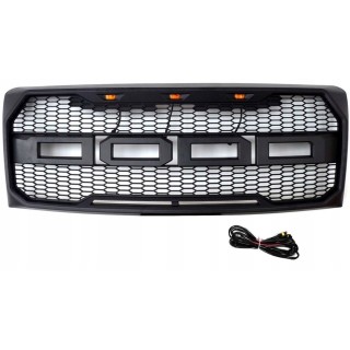 Atrapa grilla Ford F-150 2009–2014 Raptor style z LED