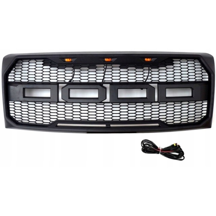 Atrapa grilla Ford F-150 2009–2014 Raptor style z LED
