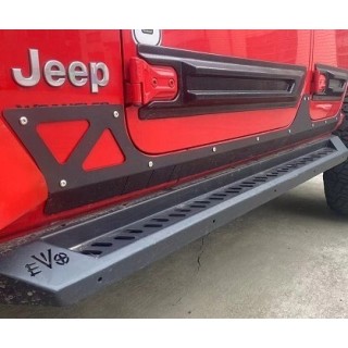 Nakładki progów TopFire Jeep Wrangler JLU 4D