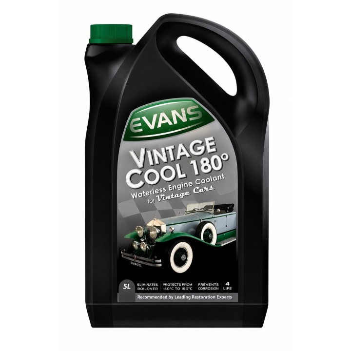 Evans Vintage Cool 180 – bezwodny płyn chłodniczy 5 l, samochody zabytkowe