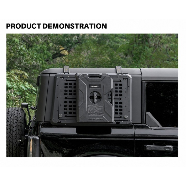 Mocowanie kanistra do paneli molle – Jeep, Bronco