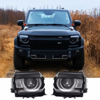 Reflektory LED Defender Style – Jetour T2, komplet
