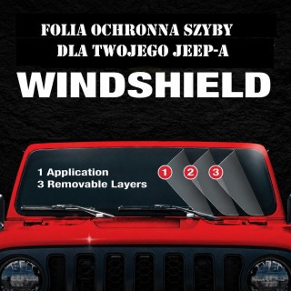Windshield Defense Protection Film – Wrangler JK