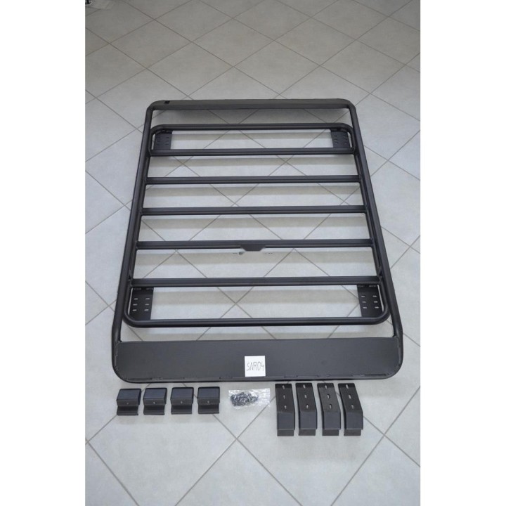 Bagażnik dachowy aluminiowy z relingami Snakeman 4WD SNR04