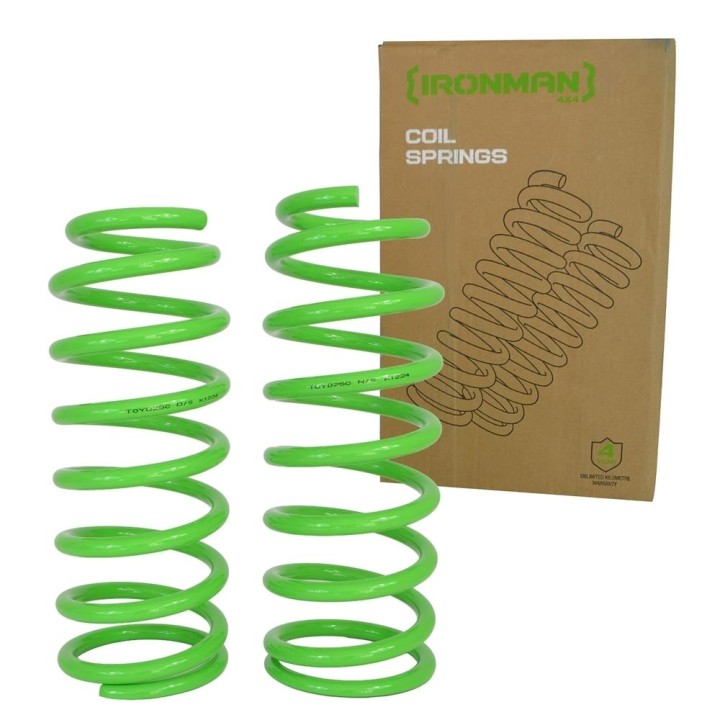 Sprężyny tylne Ironman 4x4 wzmocnione TOY025C | Szekla