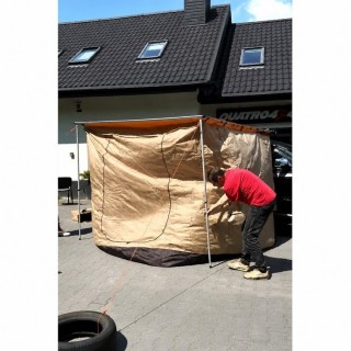 Ściany boczne do zadaszenia (rolety, markizy) 2x2,5m - bez podłogi. Snakeman 4WD (SNNAT3)