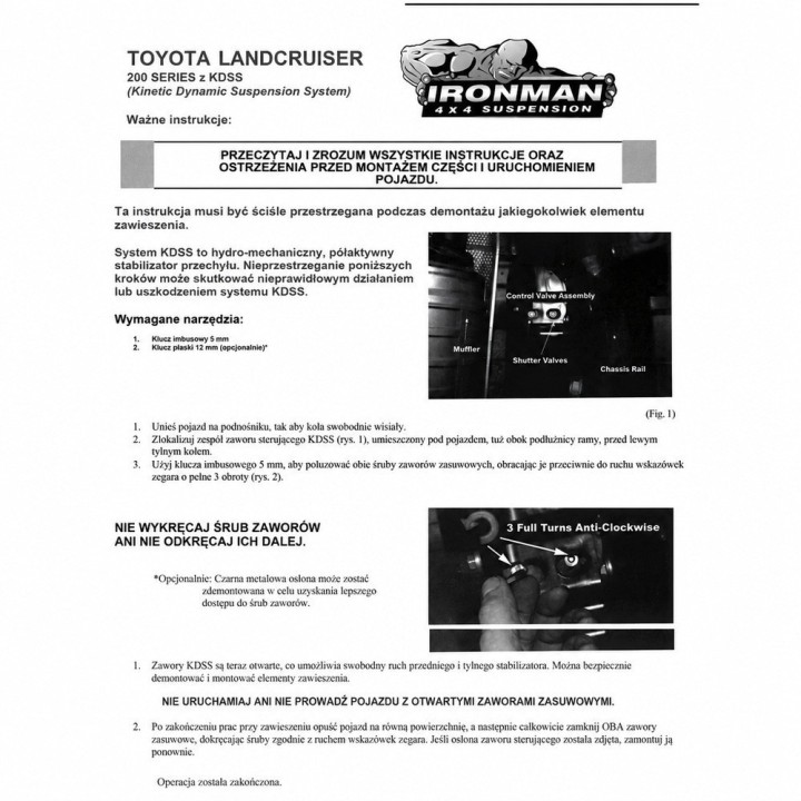 Amortyzator przedni Ironman 4x4 Foam Cell wzmocniony, lift 2" — Toyota Land Cruiser, Lexus LX570 (24720FEH) - ujęcie 7