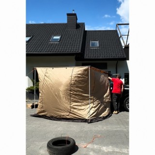 Ściany boczne do zadaszenia (rolety, markizy) 1,4x2m - bez podłogi. Snakeman 4WD (SNNAT1)